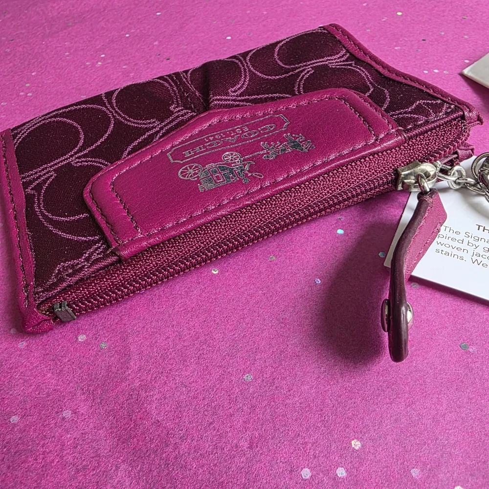 🅢🅞🅛🅓 Coach Card Holder Keycase - Picture 10 of 13